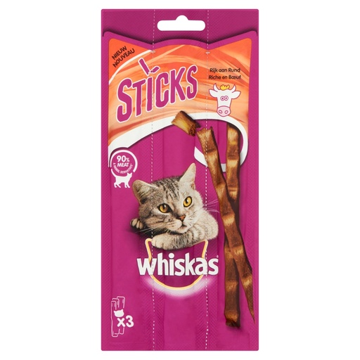[MA403214] Whiskas Cat Sticks Rund 3 st. 28 x 1 st.