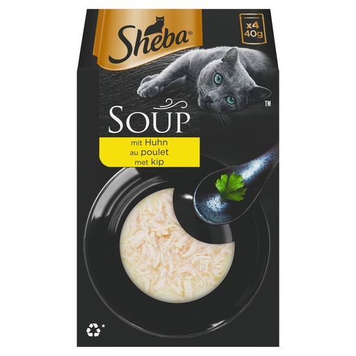 [MA419309] Sheba Soups Kip 4-pack 10 x 160 gr.