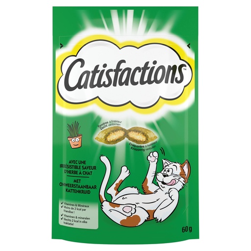 [MA434818] Catisfaction Catnip 6 x 60 gr.