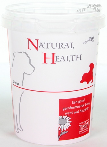[NH018] Natural Health Maatbeker Dog (1 st.)