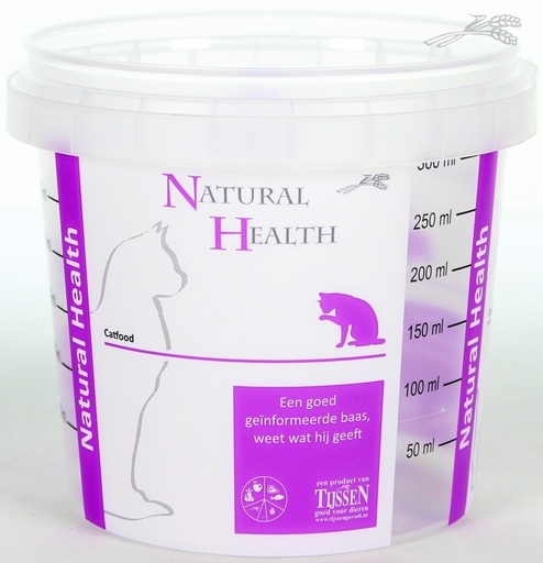 [NH019] Natural Health Maatbeker Cat (1 st.)
