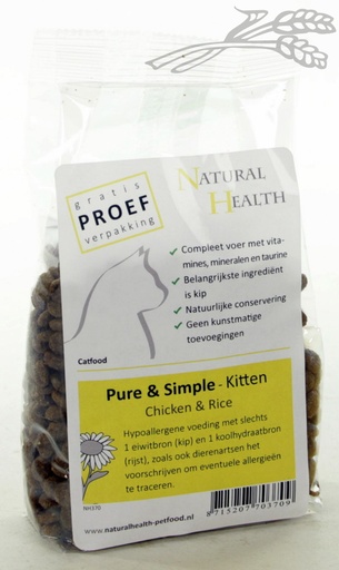 [NH370] Natural Health Cat Chicken Kitten Monster (8 x 100 gr.)