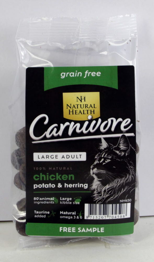 Natural Health Cat Carnivore Large Bite Monster