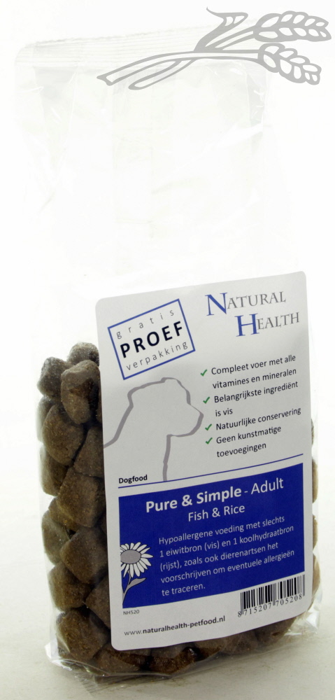 Natural Health Dog Fish & Rice Monster