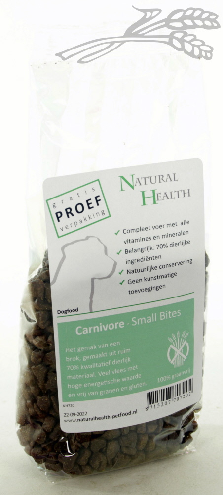 Natural Health Dog Carnivore Small Bite Monsters