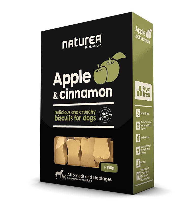 Naturea Dog Biscuits Apple & Cinnamon