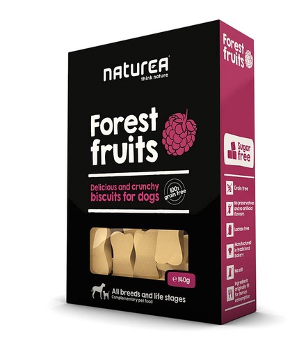 [NT32312] Naturea Dog Biscuits Forest Fruits (8 x 140 gr.)