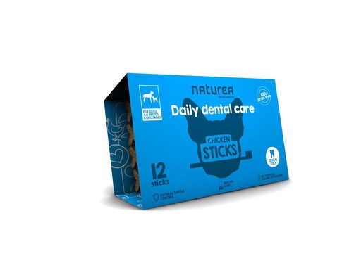 [NT37220] Naturea Dental Sticks Chicken (12 x 160 gr.)
