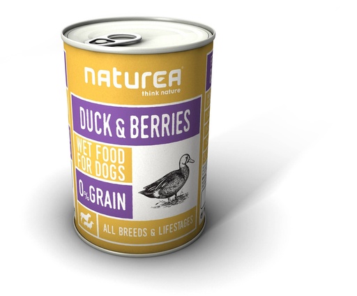 [NT37233] Naturea Wetfood Duck & Berries (12 x 400 gr.)