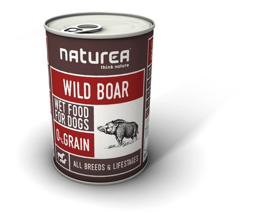 [NT37236] Naturea Wetfood Wild Boar (12 x 400 gr.)