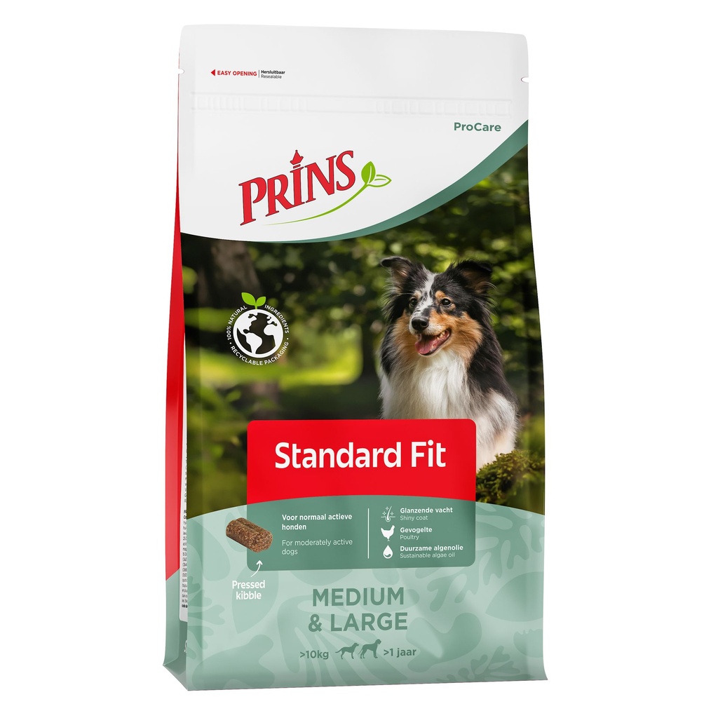 Prins Dog Pressed Standard Fit (12 kg.)