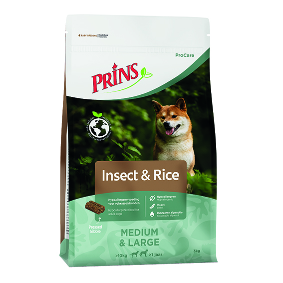 Prins Dog Pressed Insect & Rice