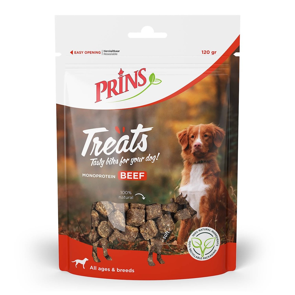 Prins Dog Treats Beef (10 x 120 gr)