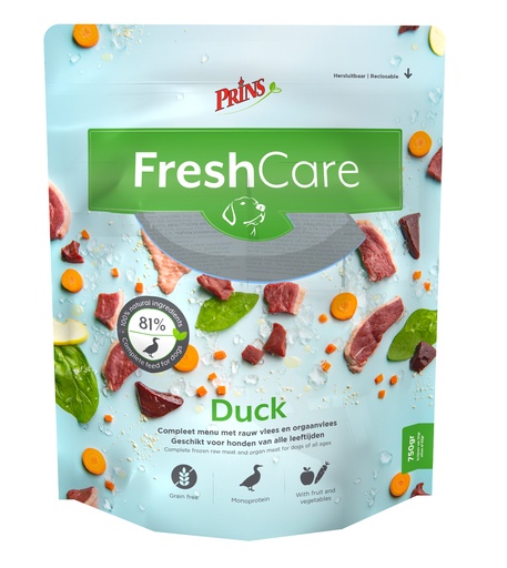 [PR47315] Prins Dog DV Freshcare Duck (8 x 750 gr.)