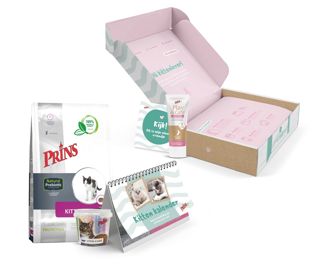 Prins Opgroeibox Cat Protection Kitten 1 st.