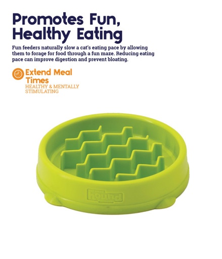 [PS69717] Kitty Slow Feeder 1 st.