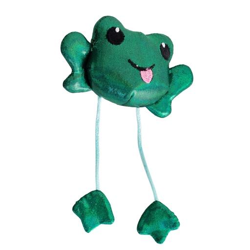 [PS70378] Toss N Dangle Frog Grn 1 st.