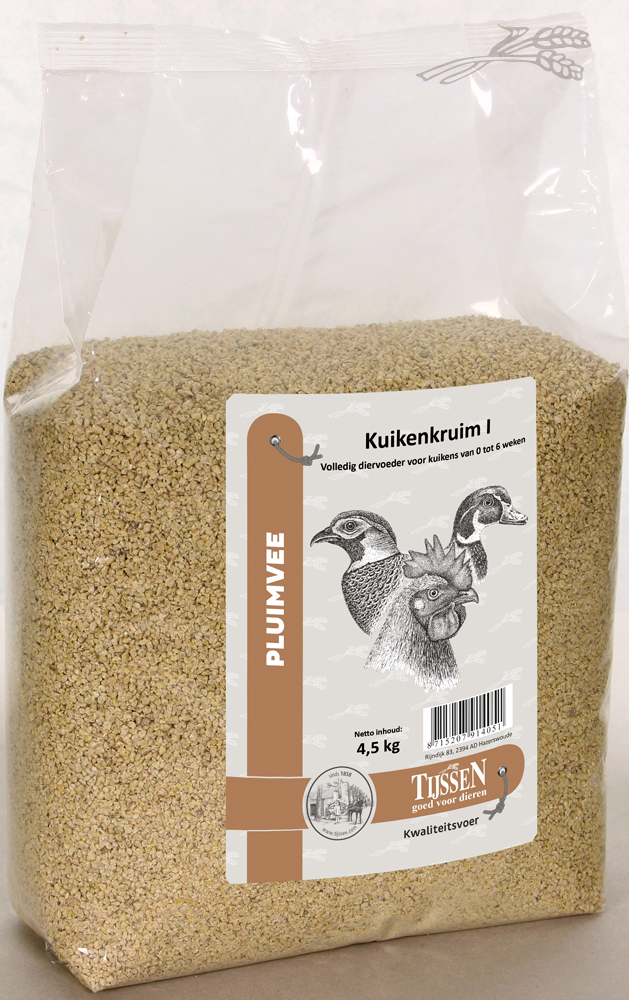 Tijssen Kuikenkruim I 4,5 kg.