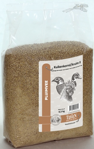 [PV0045] Tijssen Kuikenkorrel/kruim II 4,5 kg.