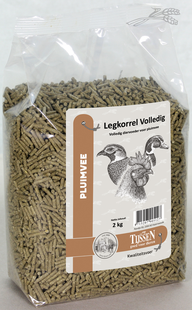 Tijssen Legkorrel Volledig 2 kg.
