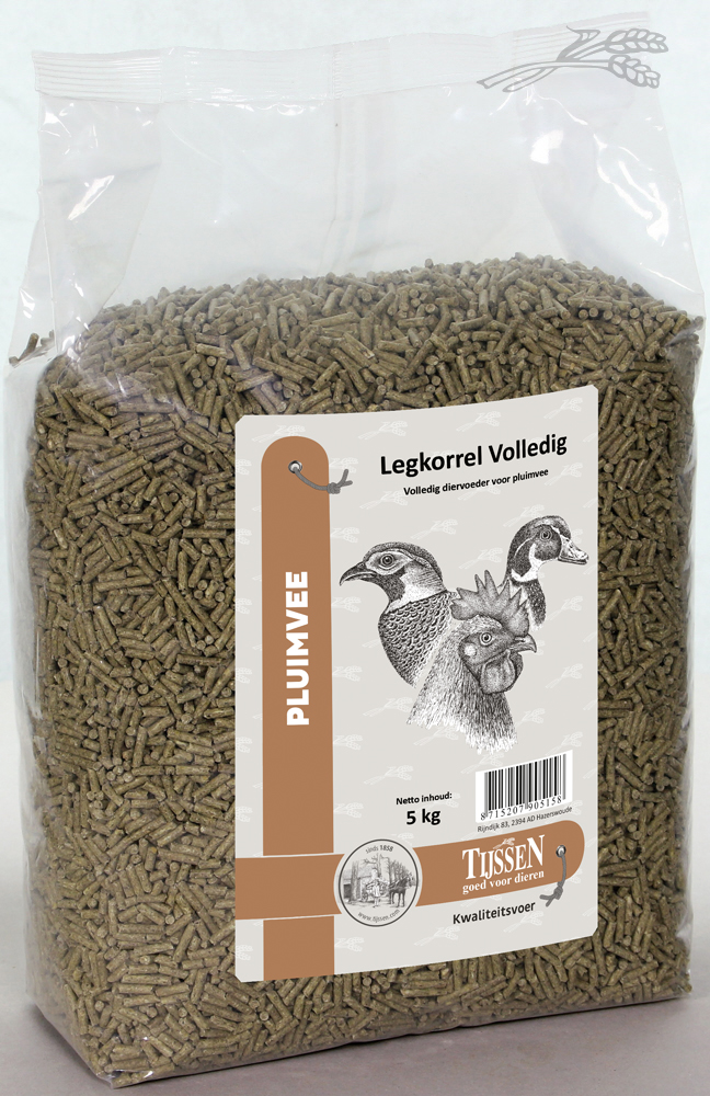 Tijssen Legkorrel Volledig 5 kg.