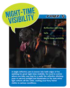 [R05389] Rogz Header Reflective 1 st.