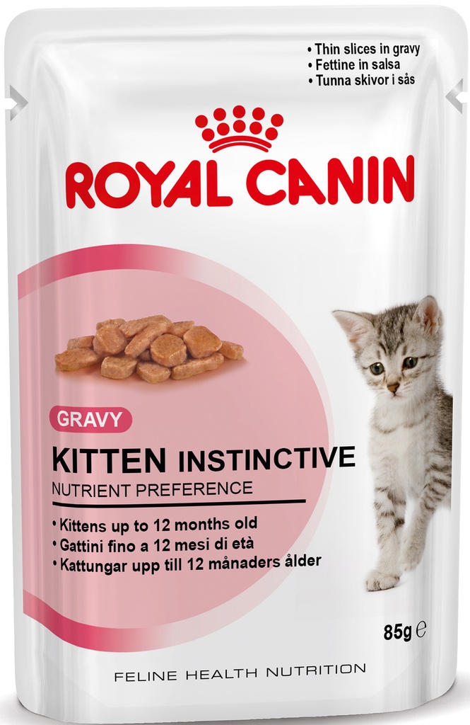 RC Pouch Kitten Instinctive 12  (12 x 85 gr.)