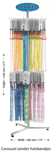 [RCT05] Rogz Carousel dubbel 110 cm. 1 st.