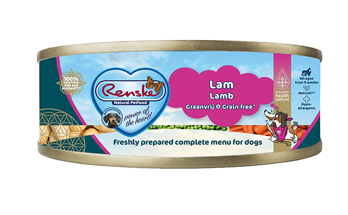 Renske Hond Blik Lam Graanvrij 24 x 95 gr.