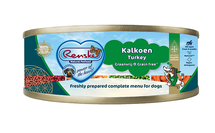 Renske Hond Blik Kalkoen Graanvrij 24 x 95 gr.