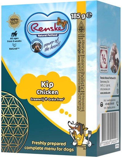 [REN24020] Renske Tetra Kip Graanvrij 24 x 185 gr.