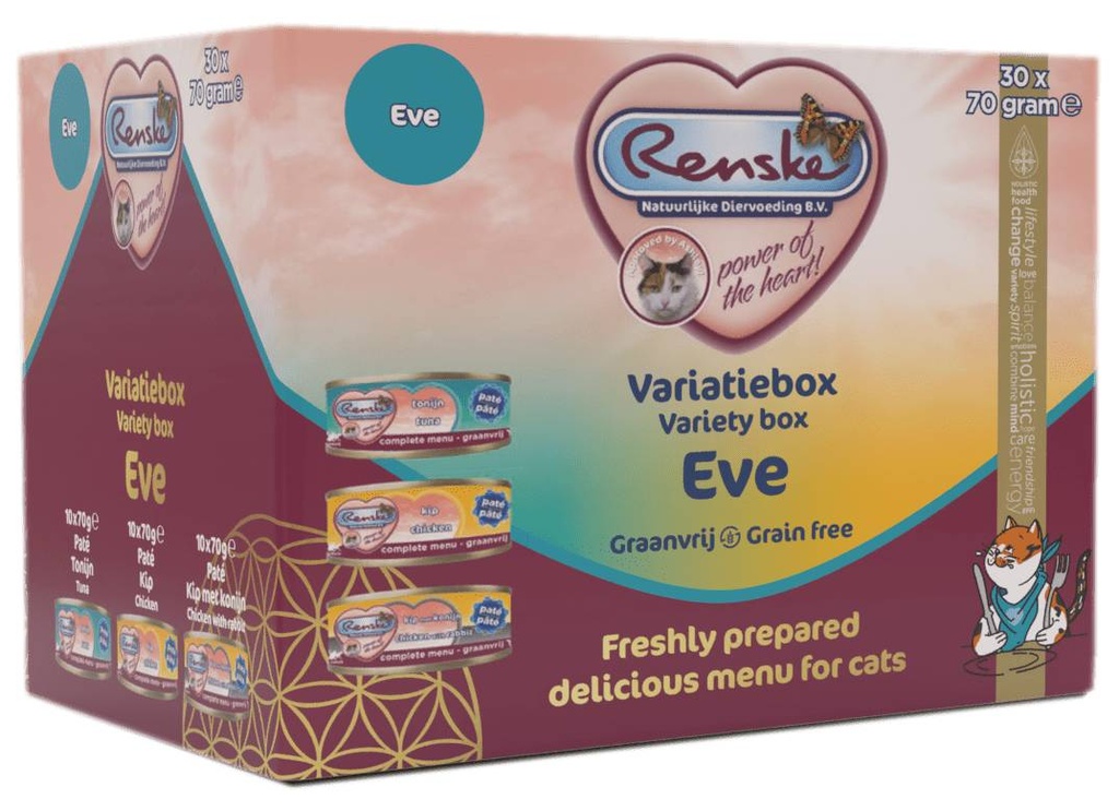 Renske Kat Variatiebox Ashley Mousse (30 x 70 gr.)