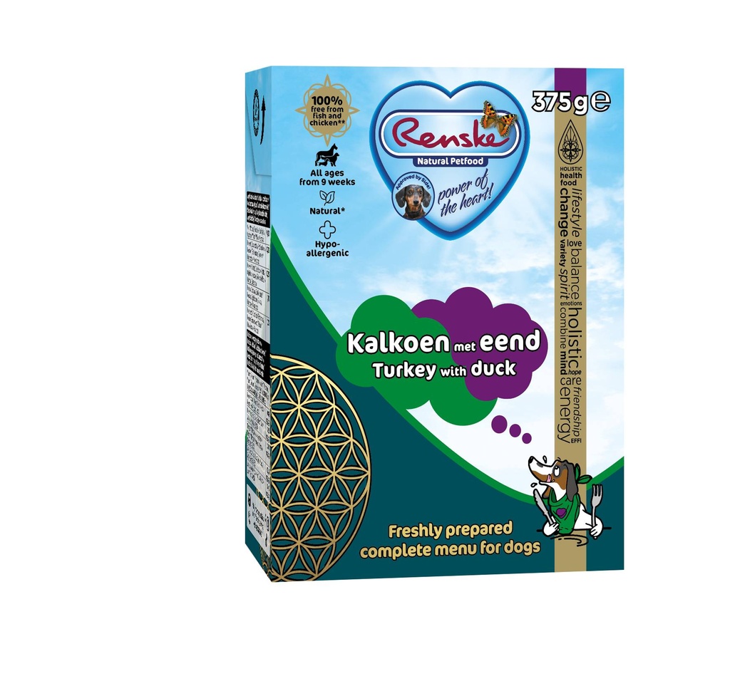 Renske Vers Tetra Kalkoen met Eend 12 x 375 gr.