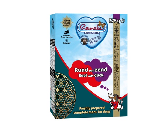 [REN24053] Renske Vers Tetra Rund met Eend 12 x 375 gr.