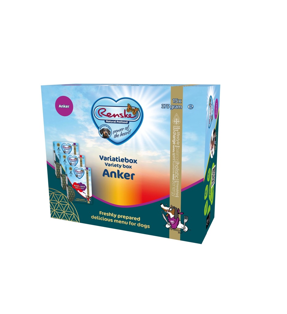 Renske Hond Variatiebox Anker (15 x 375 gr.)