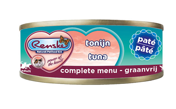 Renske Kat Blik Paté Tonijn 24 x 70 gr.
