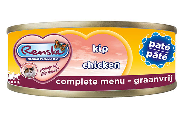 Renske Kat Blik Paté Kip 24 x 70 gr.