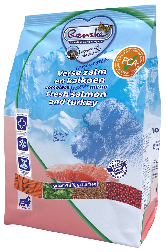 Renske VriesVers Zalm/Kalkoen 10 x 600 gr.