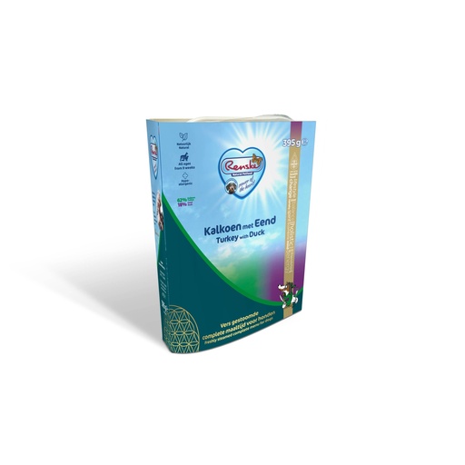 [REN602] Renske Vers Kalkoen & Eend 10 x 395 gr.