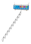 Rogz Coat Hanger Waterval 10 Pin 1 st.