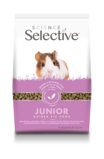 [S004241] Selective Guinea Pig Junior 1,5 kg.
