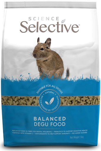 [S004815] Selective Degu 1,5 kg.