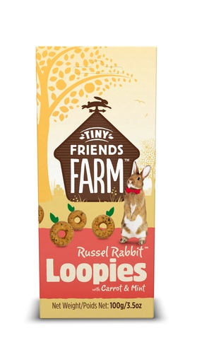 [S008105] TFF Russel Loopies with Carrot & Mint 8 x 100 gr.