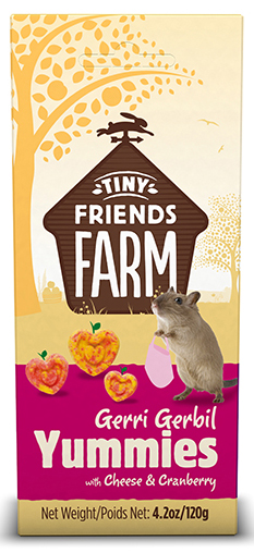 [S008139] TFF Gerri Gerbil Yummies 4 x 120 gr.