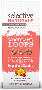 [S008242] Selective Woodland Loops Guinea Pigs 4 x 80 gr.