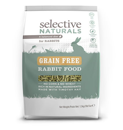 Selective Rabbit Food Grain Free 1,5 kg.