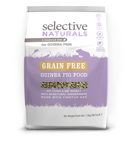 [S200015] Selective Guinea Pig Grain Free 1,5 kg.