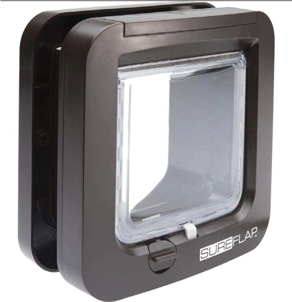 [SFR001BR] SureFlap Kattenluik Bruin (1 st.)