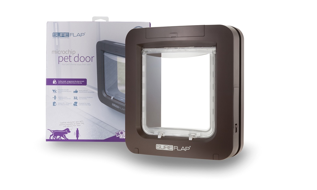 SureFlap Huisdierluik Bruin