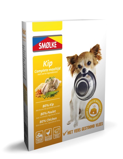 [SK2000] Smolke Vers Gestoomd Kip 10 x 395 gr.